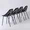 Deauville Chairs F320 by Pierre Guariche for Meurop, 1960s, Set of 4 5