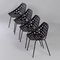 Chaises Deauville F320 par Pierre Guariche pour Meurop, 1960s, Set de 4 3