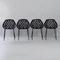 Deauville Chairs F320 by Pierre Guariche for Meurop, 1960s, Set of 4, Image 2