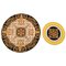 Barocco Dish and Plate in Porcelain by Gianni Versace for Rosenthal, Set of 2, Image 1