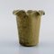 Vaso in ceramica smaltata numero 208 di Arne Bang, anni '40, Immagine 2