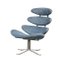 Corona Chair by Poul Volther for Erik Jorgensen, Denmark, 1964, Image 1