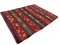 Tapis Kilim Traditionel Vintage en Laine, Turquie 6