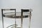 Nickel Plated and Smoked Glass Serving Trolley, 1970s, Image 7