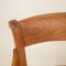 19th Century Biedermeier German Cherrywood and Brown Leather Armchair 11