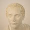Large Italian Grand Tour Plaster Roman Senator Bust, 1930s, Image 11