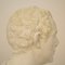 Large Italian Grand Tour Plaster Roman Senator Bust, 1930s, Image 5