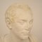 Large Italian Grand Tour Plaster Roman Senator Bust, 1930s 12