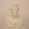 Large Italian Grand Tour Plaster Roman Senator Bust, 1930s, Image 1