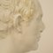 Large Italian Grand Tour Plaster Roman Senator Bust, 1930s 4