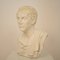 Busto grande Senatore romano in gesso, Italia, anni '30, Immagine 2