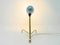 Mid-Century Light Blue Wall or Table Lamp by Rupert Nikoll, Vienna, 1950s, Image 9