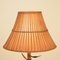 Mid-Century Italian Faux Bamboo Table Lamp with Parrots and Bamboo Lamp Shade, 1970s, Image 6