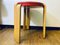 Birch Jocker Stools by A.Simonit & G. Del Piero for Olivo Srl., 1970s, Set of 2 10