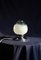 Lámpara de mesa italiana era espacial de cristal de Murano, años 60, Imagen 3
