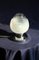 Lámpara de mesa italiana era espacial de cristal de Murano, años 60, Imagen 2