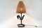 Wrought Iron Rooster Table Lamp, 1950s 2