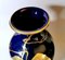 Blau Glasierte Steingut Vasen von Gustave Asch für Sainte-Radegonde, 2er Set 8