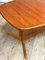 Mid-Century Danish Teak Oval Dining Table from Rasmus Solberg, 1960s, Image 13