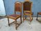 Chaises de Salon Style Louis XVI Antique, Set de 4 6