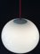 Lámpara colgante Sunset era espacial de vidrio de Per Lütken para Holmegaard, años 80, Imagen 7
