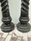 Antique Empire Style Black Marble Capitals, 1900s, Set of 2, Image 7