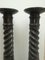 Antique Empire Style Black Marble Capitals, 1900s, Set of 2, Image 5