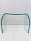 Italian Transparent Glass Ghost Chair or Ottoman by Cini Boeri for Fiam, 1987 6