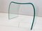 Italian Transparent Glass Ghost Chair or Ottoman by Cini Boeri for Fiam, 1987 1