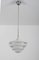 Bauhaus Opaline Glass Pendant Lamp in the Style of Poul Henningsen, 1930s, Image 6