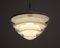 Bauhaus Opaline Glass Pendant Lamp in the Style of Poul Henningsen, 1930s, Image 7