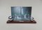 Vintage Art Deco Rosewood and Chrome Picture Frame 1