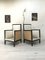 Mid-Century Ebonized Wooden Lounge Chairs, Set of 2 1