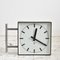 Large Vintage Double Sided Wall Clock from Pragotron 1