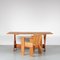 Italian Crate Desk with Chair by Gerrit Rietveld for Cassina, 1970s, Set of 2 9