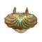 Vintage Shell DIsh in Patinated Cast Iron, Image 3