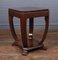 Art Deco French Oak Side Table, 1930s, Image 7