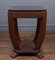 Art Deco French Oak Side Table, 1930s 6