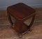 Art Deco French Oak Side Table, 1930s, Image 5