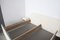 Marco de cama y base de cama de cromo en crema y cromo, años 50, Imagen 6
