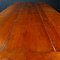Antique Red-Brown Cherry Dining Table with Drawers 5