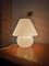 Lampe de Bureau Champignon en Verre Murano, 1990s 4