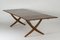 Mid-Century Serb Leg Dining Table by Hans J. Wegner for Andreas Tuck, Image 2