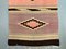 Large Vintage Turkish Pink, Beige, and Brown Wool Kilim Runner Rug, 1950s 7