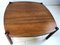 Table Basse Vintage Scandinave en Palissandre avec Plateau Réversible, 1970s 4