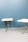 Tables d'Appoint Mid-Century en Laiton et Travertin, 1950s, Set de 2 4