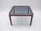 Scandinavian Rosewood and Smoked Glass Coffee Table, 1960s 3