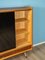 Mid-Century Walnut and Birch Veneer Highboard, 1950s, Image 12