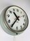 Vintage Industrial German Factory Clock by Peter Behrens for AEG, 1950s 6