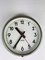 Vintage Industrial German Factory Clock by Peter Behrens for AEG, 1950s 4